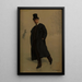 Patineur am Bois de Boulogne - Prosper-Joseph Florence — gerahmtes Bild an der Wand