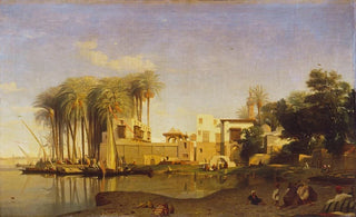 Prosper Marilhat - Beni Suef on the Nile.webp