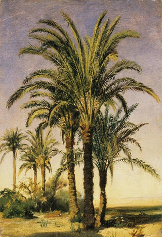 Prosper Marilhat - Palm Trees.webp