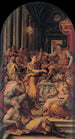 Die Streitigkeit der Heiligen Katharina - Prospero Fontana — Ansicht des Kunstwerks