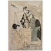 Reproduktion des Gemäldes Provinz Settsu (Sechs Flüsse im Stil) - Kitagawa Utamaro