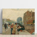 Reproduktion des Gemäldes Quai Saint Michel - Childe Hassam