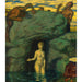 Reproduktion des Gemäldes Quellnymphe von Faunen belauscht - Franz von Stuck