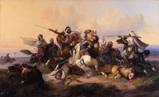 Raden Saleh - The Lion hunt.webp