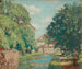Sentier de halage au bord du canal à New Hope - Rae Sloan Bredin — Ansicht des Kunstwerks