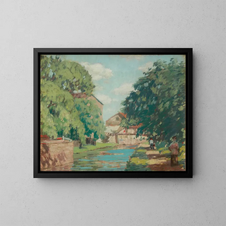 Rae Sloan Bredin - Canal Towpath At New Hope.webp