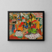 Zngaras - Rafael Barradas — gerahmtes Bild an der Wand