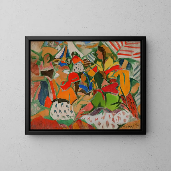 Zngaras - Rafael Barradas — gerahmtes Bild an der Wand