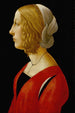 Portrait einer jungen Frau - Raffaellino del Garbo — Ansicht des Kunstwerks