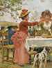 Feste auf dem Land - Raffaello Sorbi — Ansicht des Kunstwerks