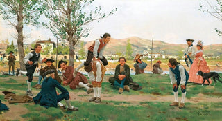 Raffaello Sorbi - Saltarello Cavallucio A Game Of Leapfrog.webp