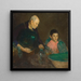 Raffinage de l'huile - Charles Webster Hawthorne — gerahmtes Bild an der Wand