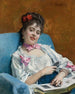 Album de famille d'Aline - Raimundo de Madrazo y Garreta — Ansicht des Kunstwerks