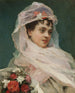 Aline Masson mit Musselin-Hut - Raimundo de Madrazo y Garreta — Ansicht des Kunstwerks