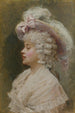 Eine elegante Dame - Raimundo de Madrazo y Garreta — Ansicht des Kunstwerks