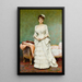 Vor dem Ball - Raimundo de Madrazo y Garreta — gerahmtes Bild an der Wand