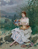 Das Blumenbouquet - Raimundo de Madrazo y Garreta — Ansicht des Kunstwerks