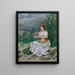 Das Blumenbouquet - Raimundo de Madrazo y Garreta — gerahmtes Bild an der Wand
