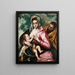 Sainte Famille - Raimundo de Madrazo y Garreta — gerahmtes Bild an der Wand