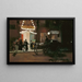 "Sortie du bal masqué" - Raimundo de Madrazo y Garreta — gerahmtes Bild an der Wand