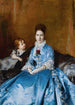Portrait von Mme Clotilde de Cándamo und ihrem Sohn Carlos - Raimundo de Madrazo y Garreta — Ansicht des Kunstwerks