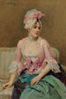 Portrait von Aline Mason - Raimundo de Madrazo y Garreta — Ansicht des Kunstwerks