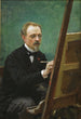 Portrait de Federico de Madrazo peignant - Raimundo de Madrazo y Garreta — Ansicht des Kunstwerks