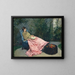Siesta - Raimundo de Madrazo y Garreta — gerahmtes Bild an der Wand