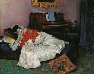 Die Lektüre von Aline Masson - Raimundo de Madrazo y Garreta — Ansicht des Kunstwerks