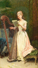 La répétition - Raimundo de Madrazo y Garreta — Ansicht des Kunstwerks