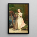 La répétition - Raimundo de Madrazo y Garreta — gerahmtes Bild an der Wand