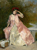Frau mit Picknickkorb - Raimundo de Madrazo y Garreta — Ansicht des Kunstwerks