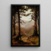 Landschaft der Adirondacks - Ralph Albert Blakelock — gerahmtes Bild an der Wand