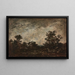 Camp Indien - Ralph Albert Blakelock — gerahmtes Bild an der Wand