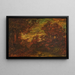 Mondaufgang - Ralph Albert Blakelock — gerahmtes Bild an der Wand