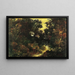 Ruisseau forestier - Ralph Albert Blakelock — gerahmtes Bild an der Wand