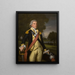 Major Moses Seymour - Ralph Earl — gerahmtes Bild an der Wand