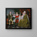 Madame Noah Smith et ses enfants - Ralph Earl — gerahmtes Bild an der Wand