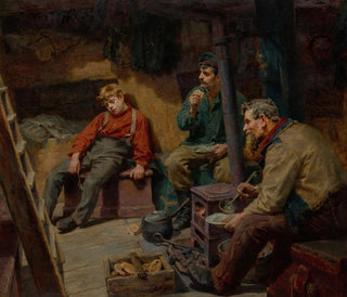 Sein erster Ausflug - Ralph Hedley — Ansicht des Kunstwerks