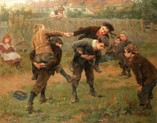 Das Turnier - Ralph Hedley — Ansicht des Kunstwerks