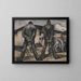 Bowlers - Ramah — gerahmtes Bild an der Wand