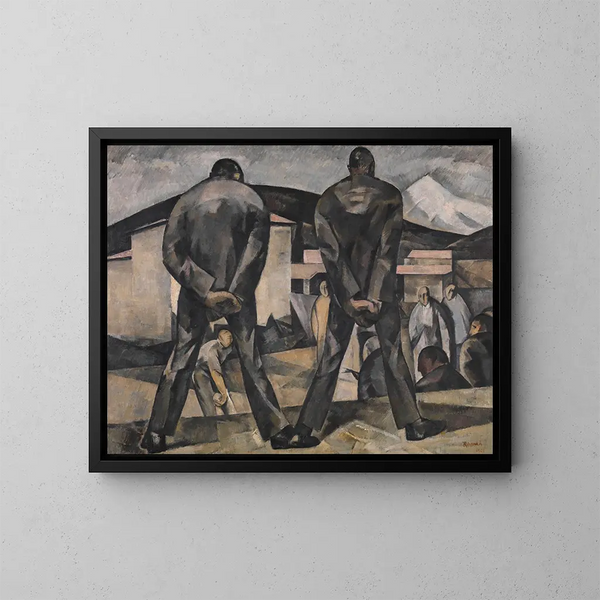 Bowlers - Ramah — gerahmtes Bild an der Wand