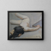 Nacktes weibliches - Ramon Casas — gerahmtes Bild an der Wand
