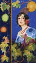 Junge Frau mit Schal - Ramon José Izquierdo y Garrido — Ansicht des Kunstwerks