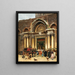 Venedig Der Patriarch in Capa Magna verlässt San Giovanni e Paolo - Ramon Tusquets — gerahmtes Bild an der Wand