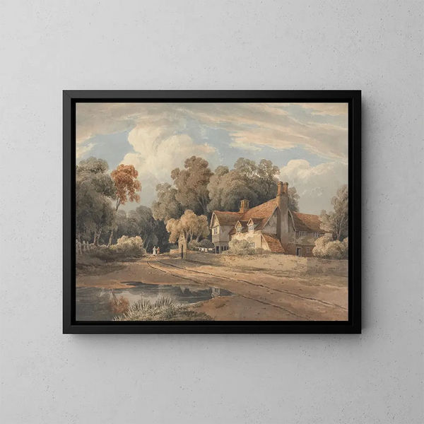 À Bromley, Kent - Ramsay Richard Reinagle — gerahmtes Bild an der Wand