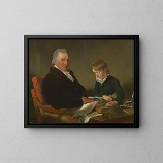 Ramsay Richard Reinagle - Francis Noel Clarke Mundy and His Grandson William Mundy.webp