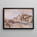Sitz von Paris - Raoul Arus — gerahmtes Bild an der Wand