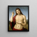 Bénédiction du Christ Que la paix soit avec vous - Raphaël — gerahmtes Bild an der Wand
