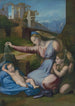 La Madone au diadème bleu - Raphaël — Ansicht des Kunstwerks